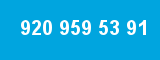 920 959 53 91 920 959 53 91